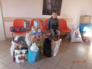 Ignacy Zwierchowski i goście urodzinowi