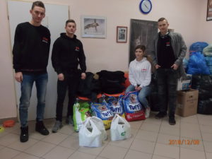 LWG EKIPA: KAMIL, JAKUB, KONRAD, PATRYK, MATEUSZ I CLAUDIA